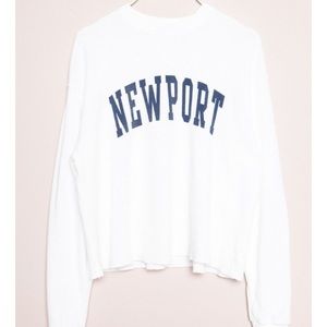 brandy melville newport long sleeve shirt
